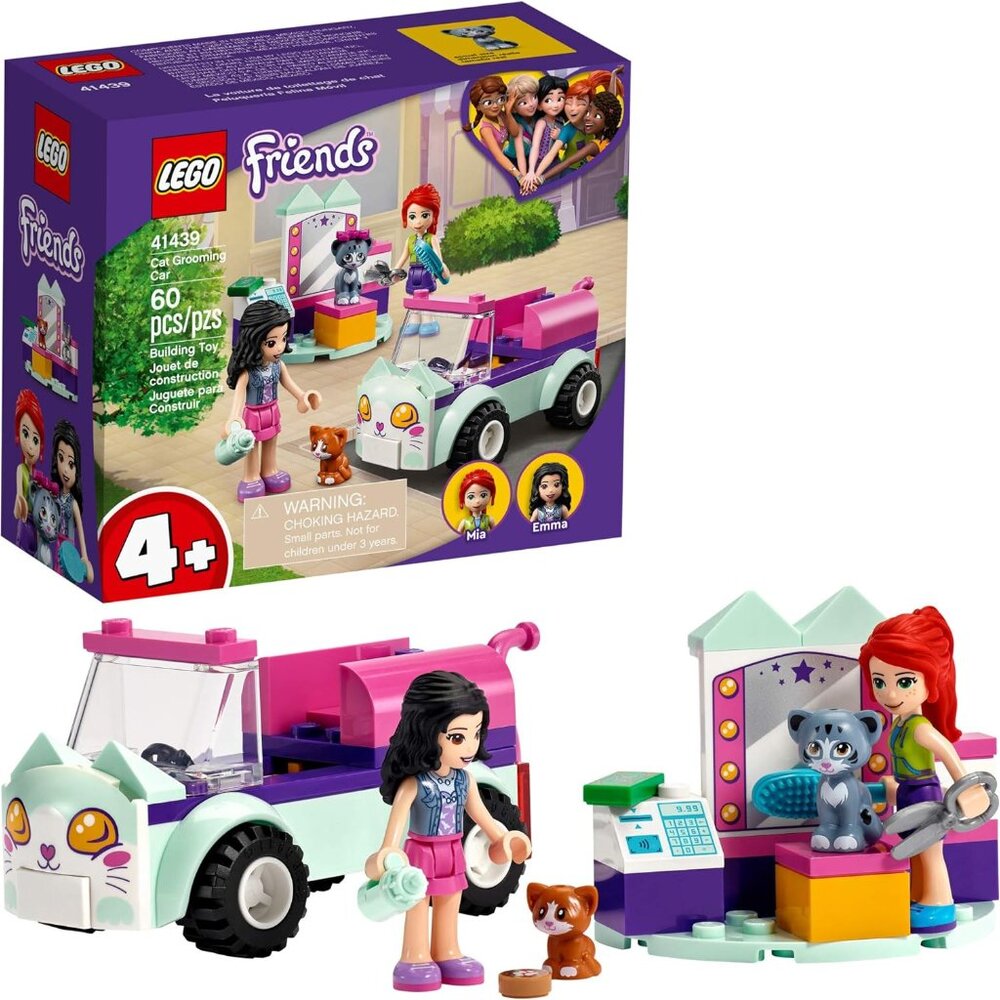Lego Friends Cat Grooming Car 41439Brand New